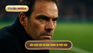 Kèo cược đội ghi bàn trong 10 phút đầu
